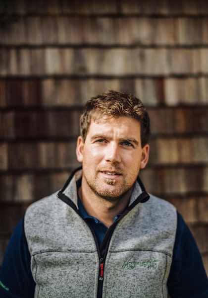 Portrait des Hüttenwirts Bernhard Kaufmann