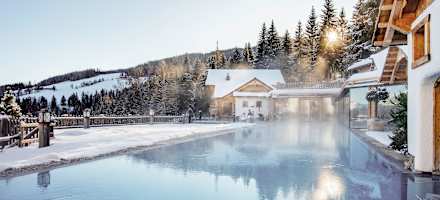 25m Outdoor-Sportbecken Hotel Höflehner