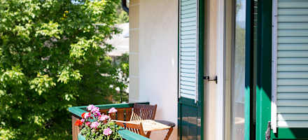 Villa Marienhof Balkon