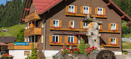 Gästehaus Widderstein außen Ansicht