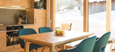 Chavida Chalets Essbereich