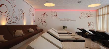 Entspannung im Wellnessbereich