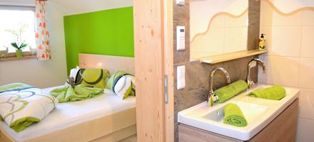 Chalet Hoamat Schlafzimmer