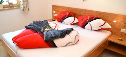 Chalet Hoamat Schlafzimmer