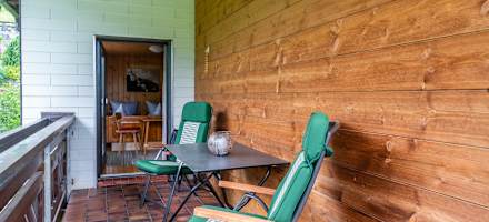 Haus Wilma Balkon Sesseln