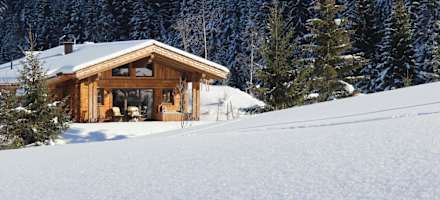 Chalet Resort LaPosch Außenansicht Winter