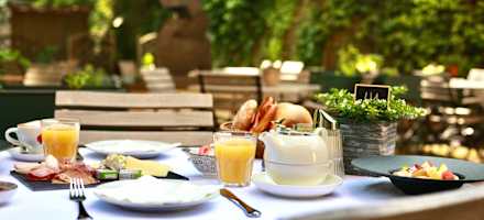 Hotel Badl Gartenfruestueck