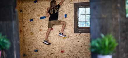 Hotel Obermayr Kletterwand