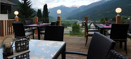 Hotel Traunstern Terrasse