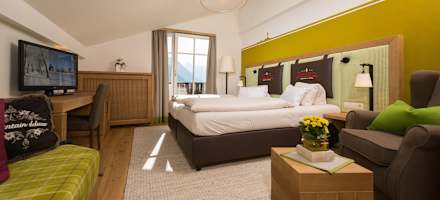 BergSPA & Hotel Zamangspitze Zimmer