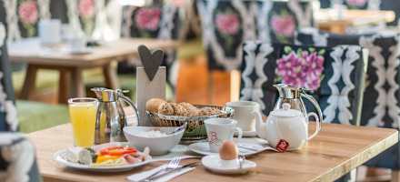 Hotel Die Barbara Essbereich