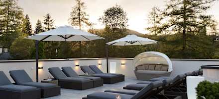 Natur uns Spa Hotel Lärchenhof Terrasse