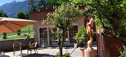 Hotel Vitaler Landauerhof Terrasse