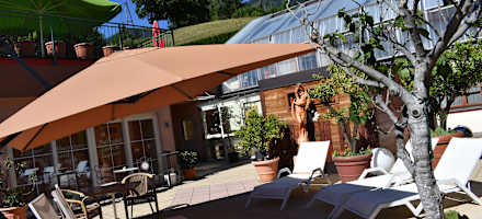 Hotel Vitaler Landauerhof Terrasse