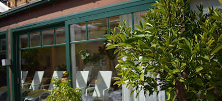 Hotel Vitaler Landauerhof Terrasse