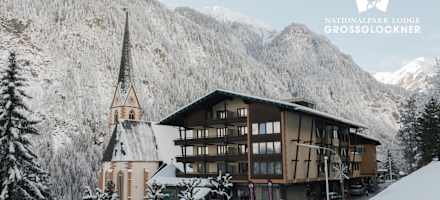 Nationalpark Lodge im Winter