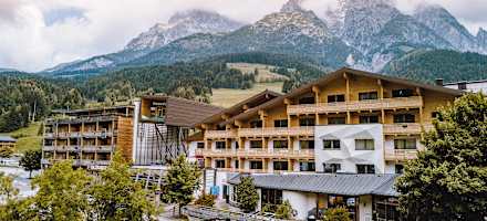 Hotel Salzburger Hof Leogang Aussenansicht