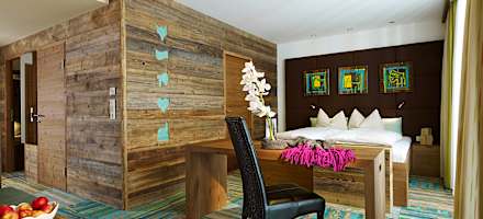 Hotel Salzburger Hof Leogang Zimmer FAMILY FIT Stoaberg