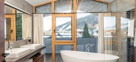 Schladmingurlaub Badezimmer