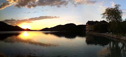 Hotel Seerose Sonnenuntergang