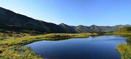 Grimmingblick Plannersee Panorama