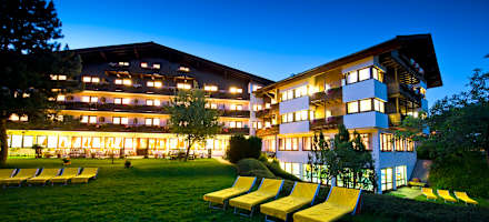 Hotel Sonnalp Aussen Nacht