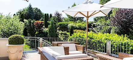 Hotel Der Steirerhof Terrasse