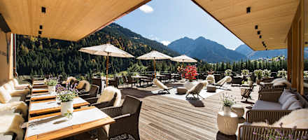 Hotel Walserhof Terrasse