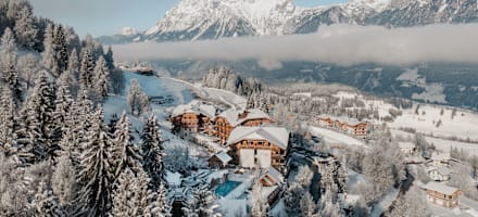 Aussenansicht Winter Hotel Höflehner