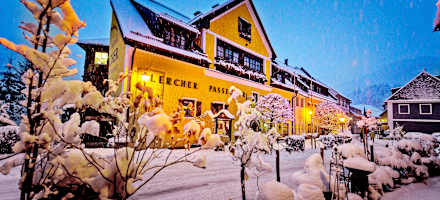 Das Hotel Lercher im Winter