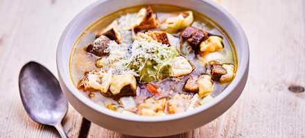 Rezept: Bayerische Brotsuppe