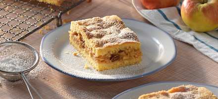 Rezept: Apfelkuchen von der Juifenalm in Tirol