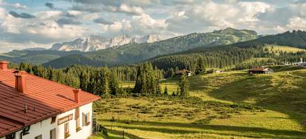 Ausblicke auf der Winklmoosalm