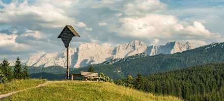 Ausblicke auf der Winklmoosalm