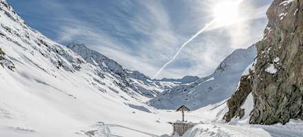 Der Aufstieg zur Amberger Hütte