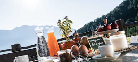 Almfrühstück auf der Kloster Alm
