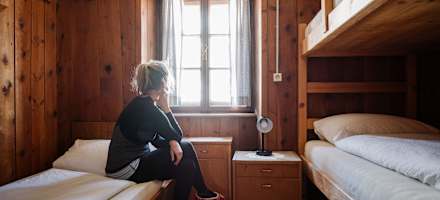 Zimmer in der Zufallhütte