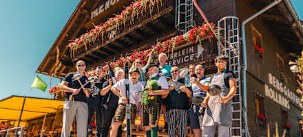 Das Team des Hollhaus im Toten Gebirge