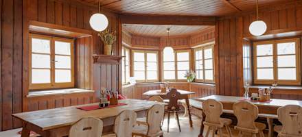 Einblick in die Anhalterhütte