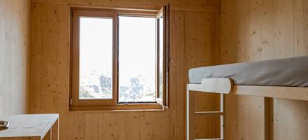 Zimmer auf der Anhalterhütte