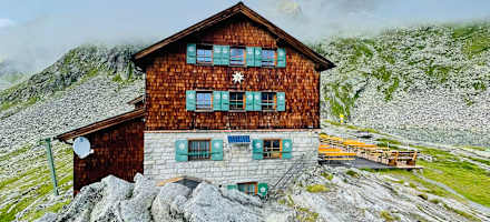 Die Hütte auf perfektem Platz im Wildgerlostal