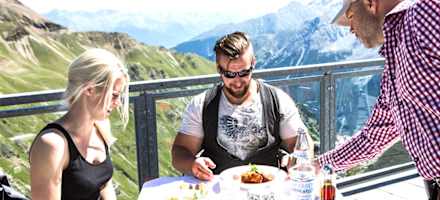 Einkehr in der Tibet Hütte