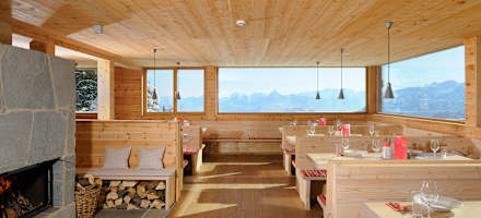 Essensbereich im Sportheim Böck