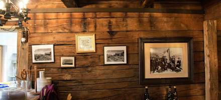 Die gemütliche Stube der Aldranser Alm