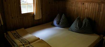 Schlafplatz in der Innergschlöss-Alm 