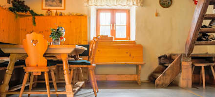 Die gemütliche Stube der Bayerischen Wildalm