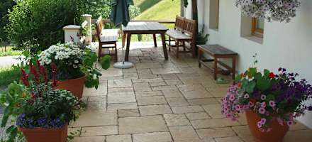 Berg- und Skiheim Brixen im Thale - Terrasse