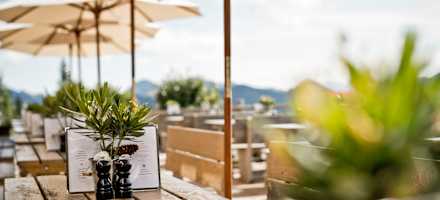 Die Terrasse am Wallberghaus