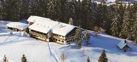 Das Blomberghaus im Winter