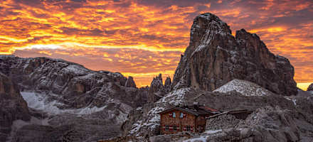 Abendrot am Büllelejoch
